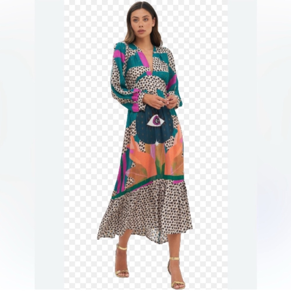 Oliphant V-neck Maxi